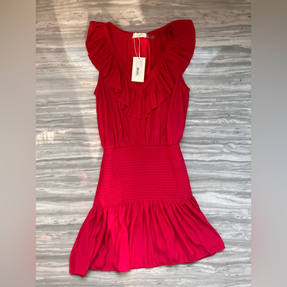 NWT Ramy Brook Cranberry colored Sleeveless dress in XS